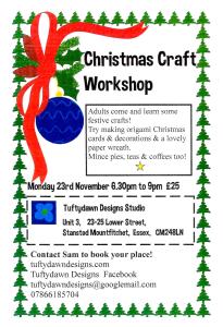 Christmas craft classes 1